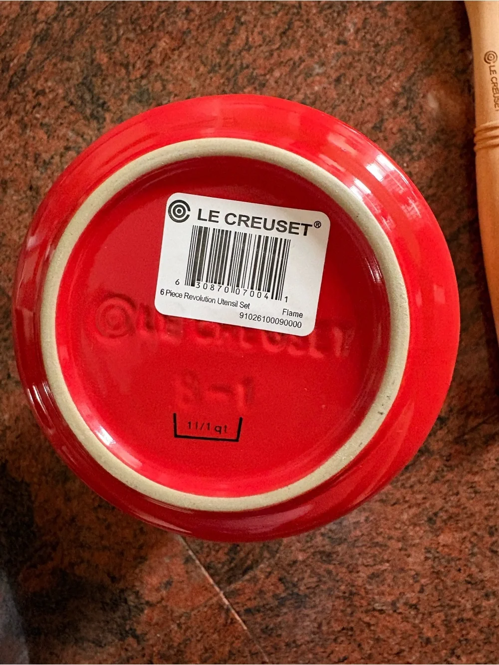 Le Creuset 6 pc Revolution Utensil Set